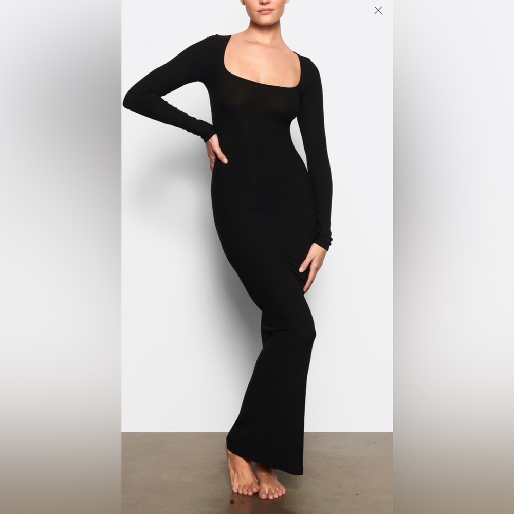 SKIMS Soft Lounge Long Sleeve Dress